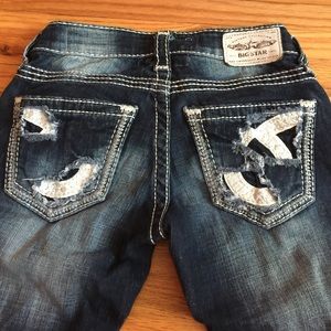 size 24r big star jeans! Worn twice