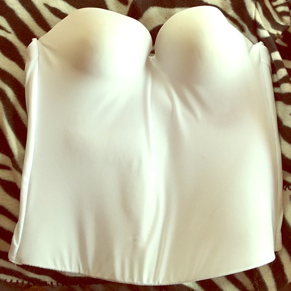 40D white corset