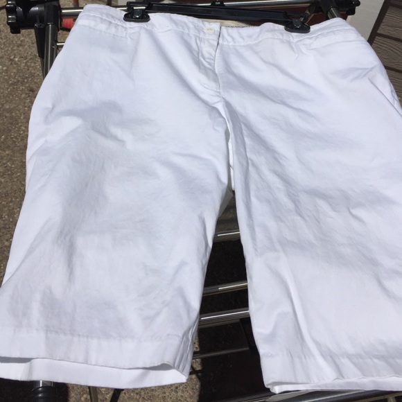White dress shorts