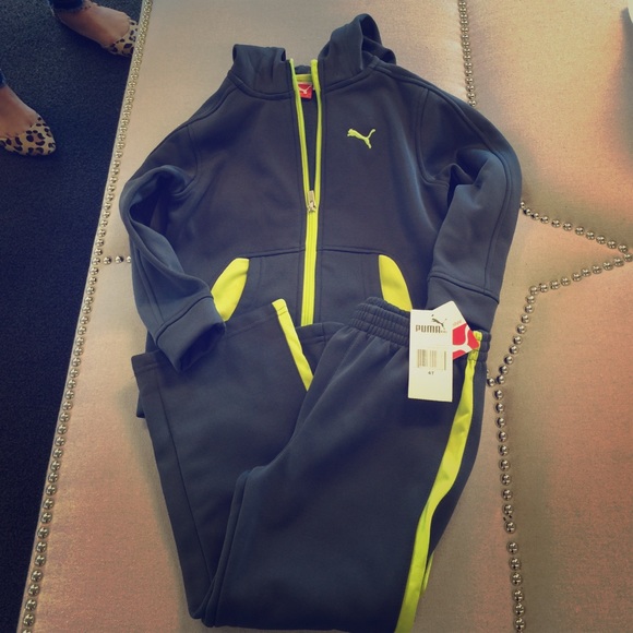 Puma 4t boys sweat set