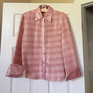 Khaisilk Pink Silk Blouse
