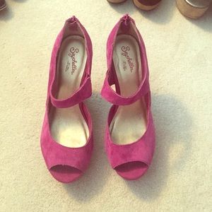 Fuchsia Fun Wedges!