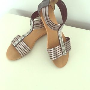 High top sandals