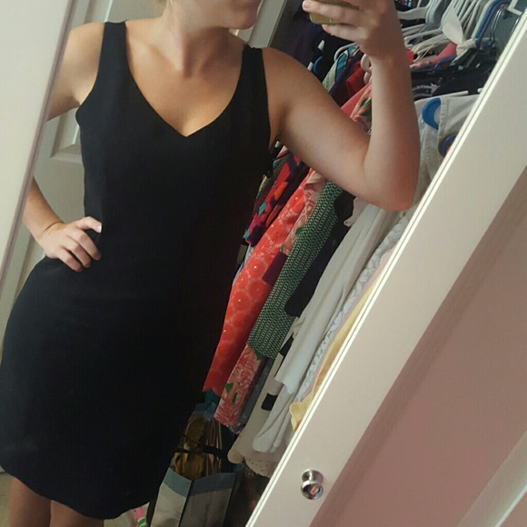Talbots petite black dress