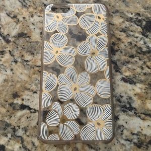 iPhone 6 PLUS / 6S PLUS Gold Floral Case