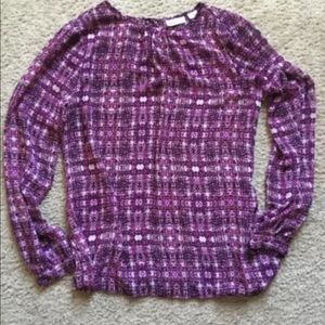 LIZ CLAIBORNE Sheer shirt size (S)