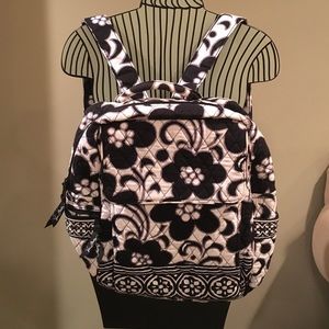 Black and White Vera Bradley Backapck