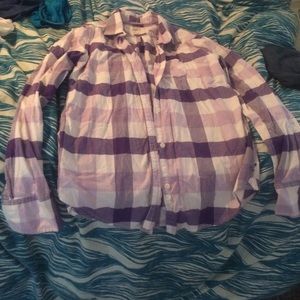 American eagle checkered shirt