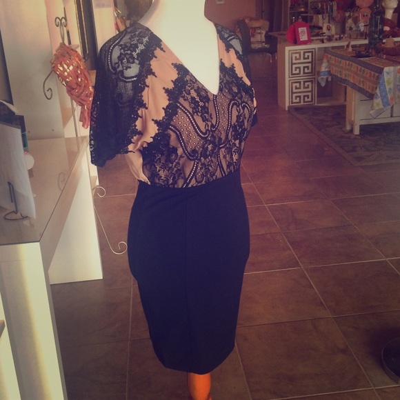 NIKINIKI-CUT out Lace Twofer Dress