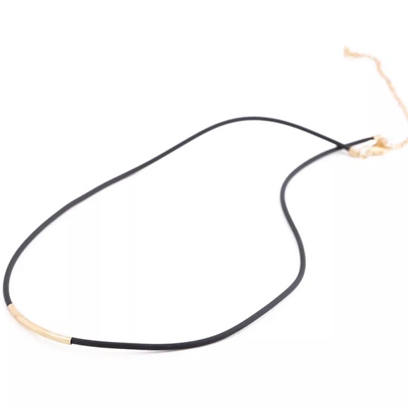 N| BLACK SIMPLE CHOKER - Picture 3 of 3