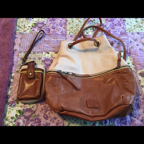 The Sak leather back pack  $40