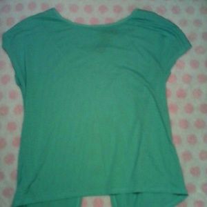 Mint green Aeropostal top