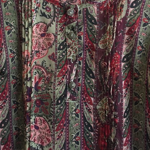 ❣️❗️FINAL PRICE➖DONATING SOON. Boho ruffle hem tunic - Picture 2 of 5