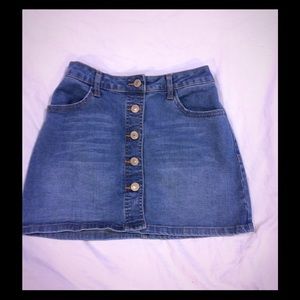 Denim skirt