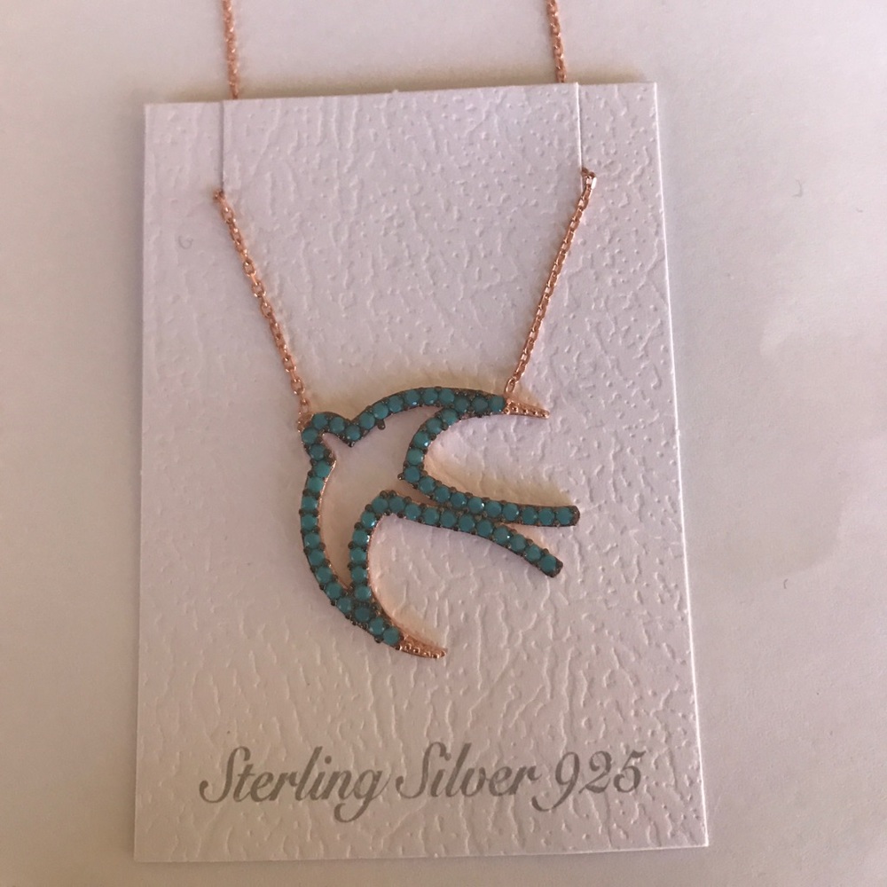 925 Sterling Silver I Love Bird - Picture 2 of 4