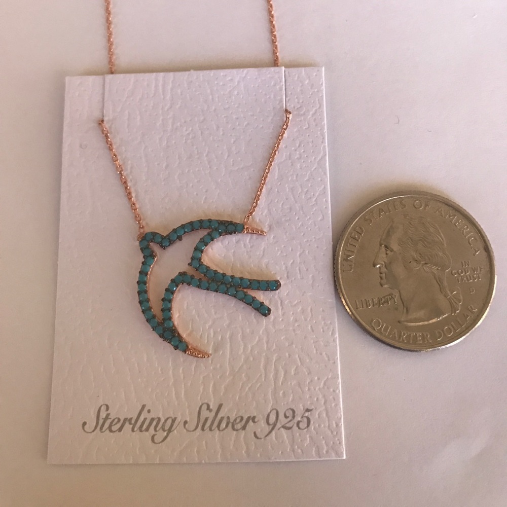 925 Sterling Silver I Love Bird - Picture 3 of 4