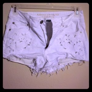 American eagle high rise shorts