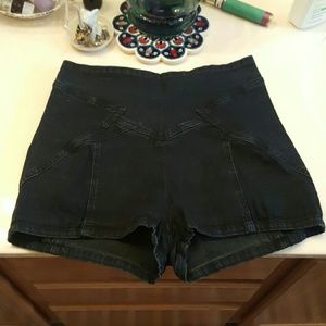 Silence +  Noise high waisted shorts