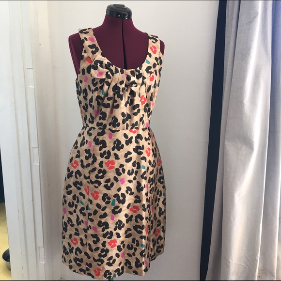 Leopard Kate Spade dress with pockets!