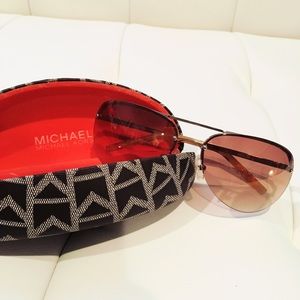 MICHAEL KORS Aviators + Case