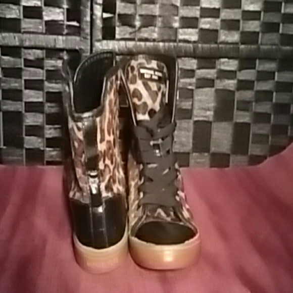 Michael kors pony hair sneaker boots