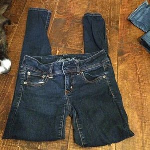 Super skinny American eagle jeans