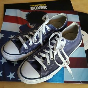 Blue Converse Sneakers