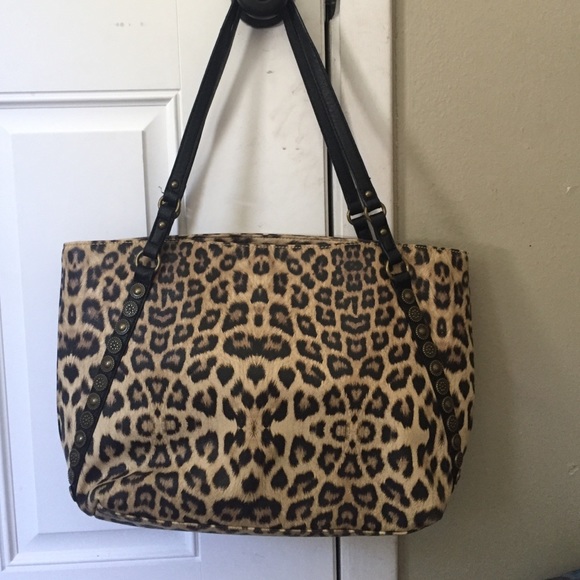 Leopard handbag