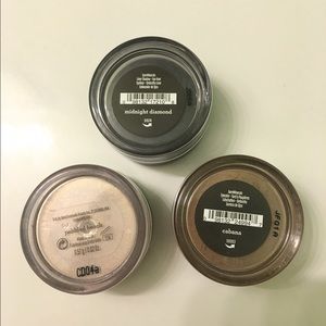 Bare Minerals Trio of loose shadow pigments