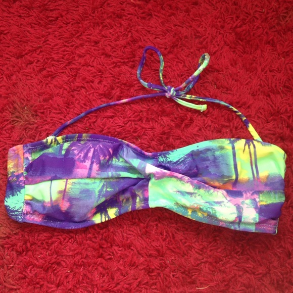 Rue 21 Tropical Bikini Top