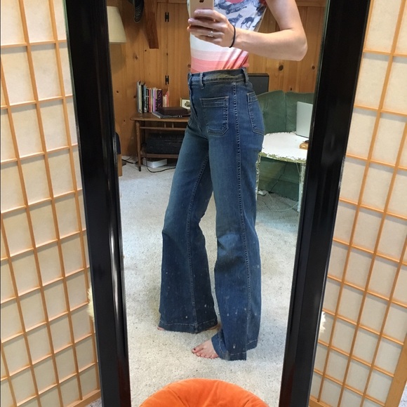 J Brand Wide Leg Jeans