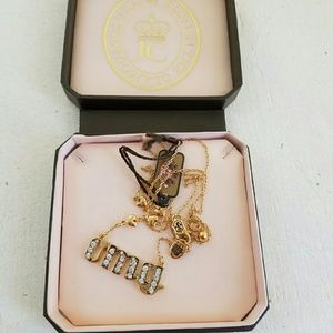 Juicy couture "omg" necklace
