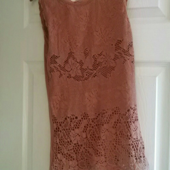 Dolce & Gabana tank top. Salmon pink beige color