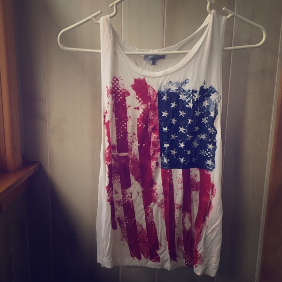 American Flag Tank Top