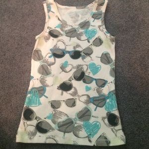 justice sunglasses tank top