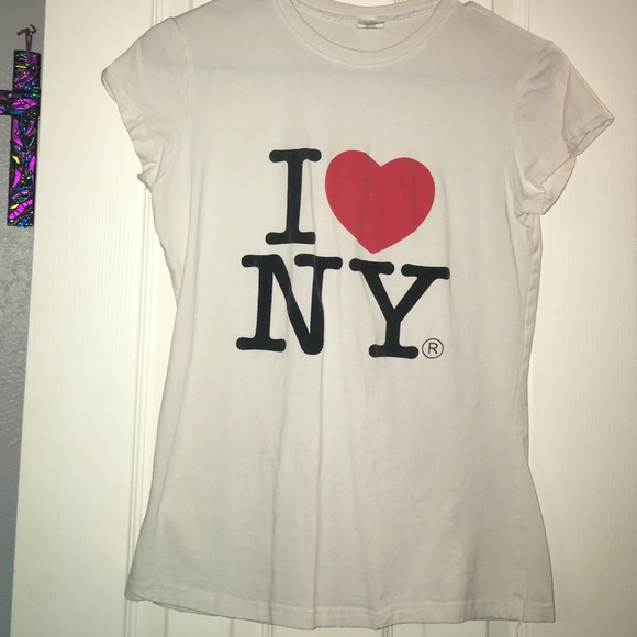 ❣White "I ❤️ NY" Shirt