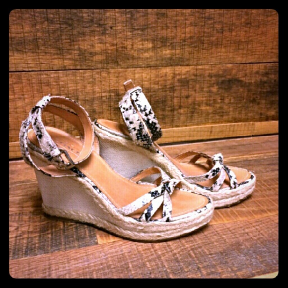 Coach wedge sandals
