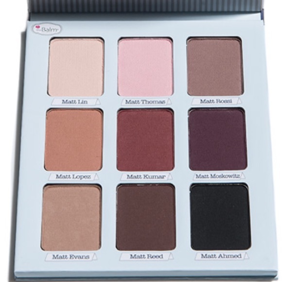 Meet Matt(e) trimony warm shades palette
