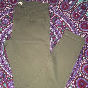 Garage Army Green Jeggings