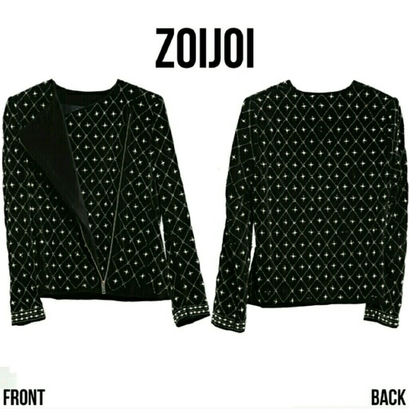 Zara Embroidered Diamonds - Some Pearls Dislodged