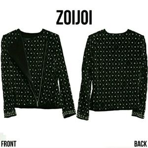 Zara Embroidered Diamonds - Some Pearls Dislodged