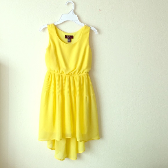 CASUAL DRESS YELLOW