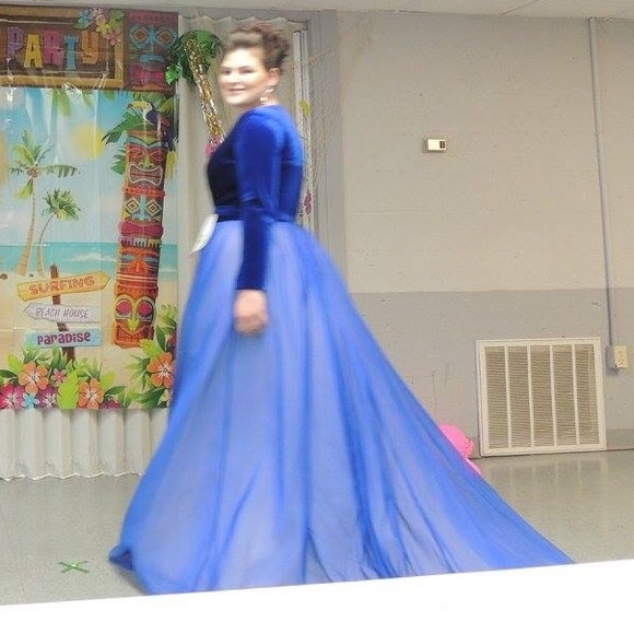 Custom Made Pageant Gown - Picture 3 of 5