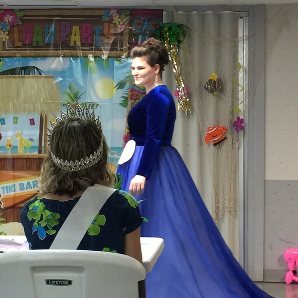 Custom Made Pageant Gown - Picture 4 of 5