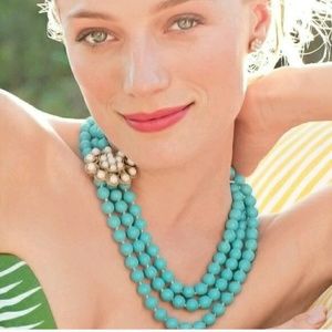 Stella and dot turquoise necklace