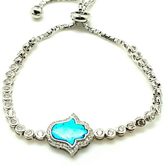 Jewelry - 925 Sterling Silver I Love Hamsa