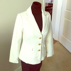 Never been worn white/cream blazer