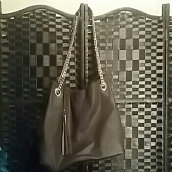 Patten leather bag