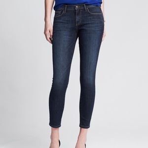 Banana Republic Indigo Skinny Ankle Jean Petite 30
