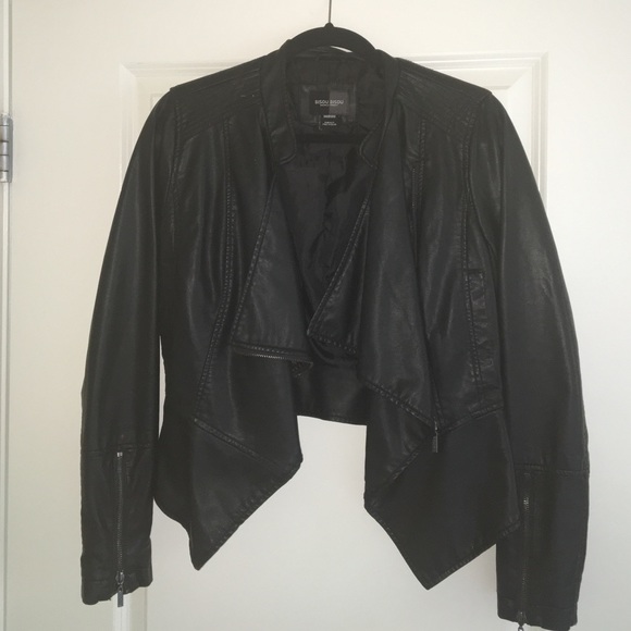 Bisou bisou - Medium faux leather jacket